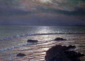 Moonlight On The Sea