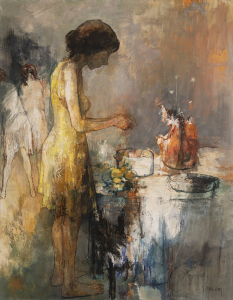 The woman in the kitchen, 1965