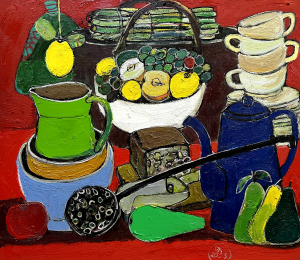 Still-life with Teapot, 2023