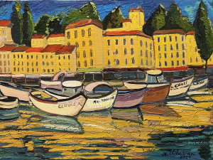 Port of Cassis Oil on Masonite, 2024