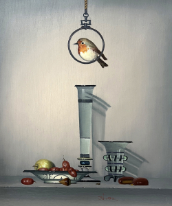 Still-life with Sparrow, 2016