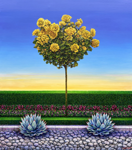 Bush of Yellow Roses 2 , 2025