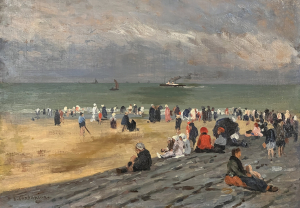 Lively seaside