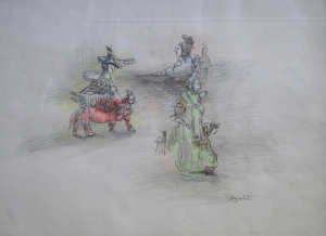 Dialogue of morning and night, 2006