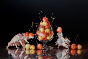 Still-life with Cherries 2, 2020