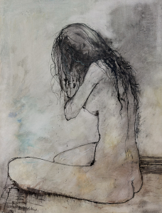 Sitting Model, 1970's