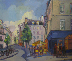 Street In Paris, 2002